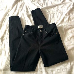 AGOLDE Black Skinny Jeans